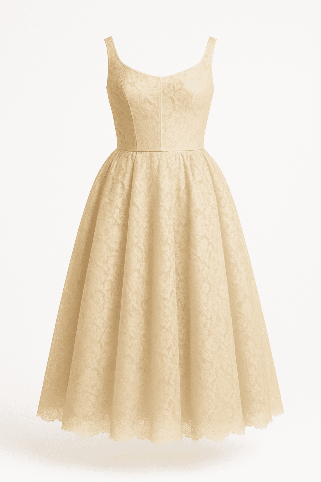 Champagne Lace Ballerina