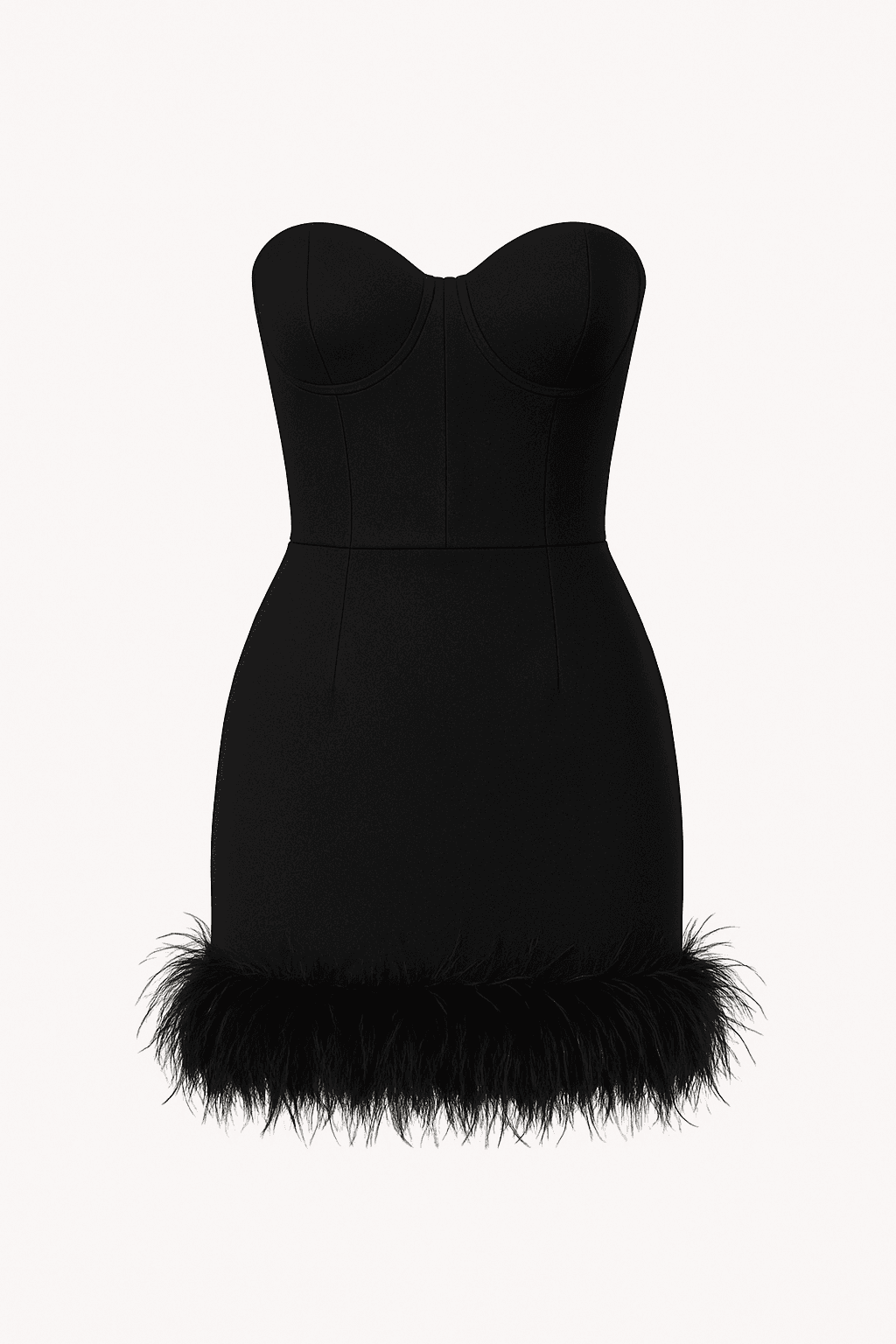 Midnight Feather Hem