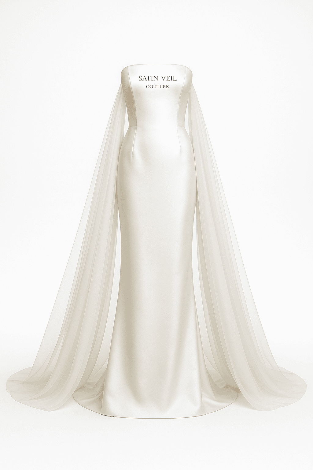 Satin Veil Couture