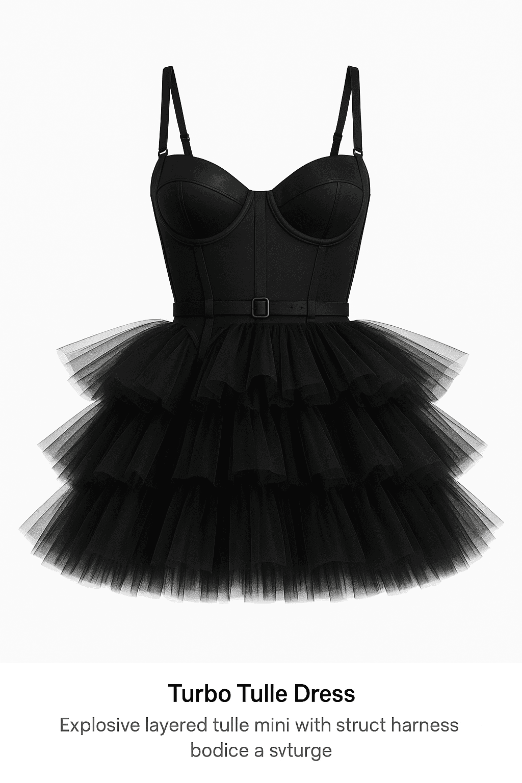 Turbo Tulle Dress